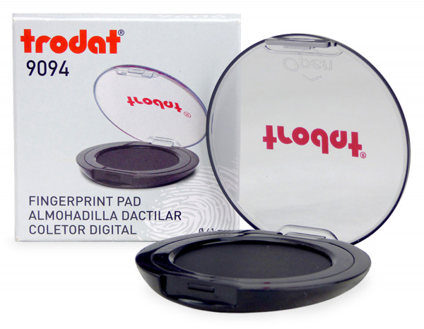 Inkless Fingerprint Pad, 1.75'' DIA.