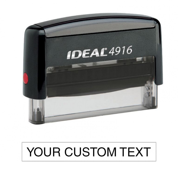 Single Line Custom Stamp
