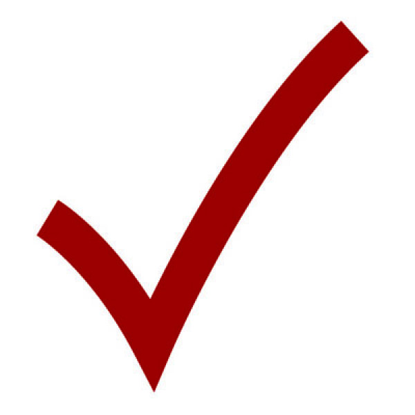 Check Mark Stamp