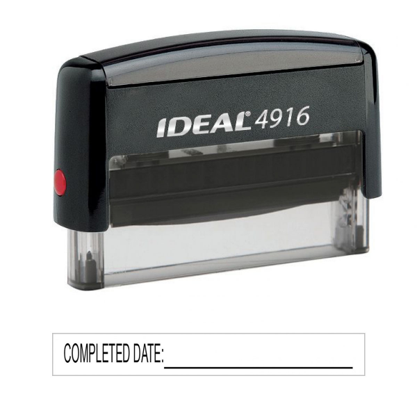 Date Completed Stamp