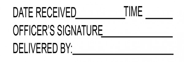 Date Received Stamp