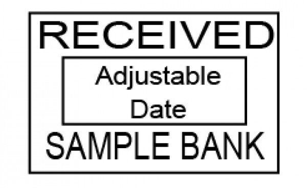 Received Adjustable Date Stamp 2