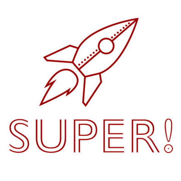 Super! Rocket Stamp