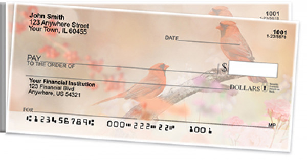 Tranquil Birds Side Tear Checks