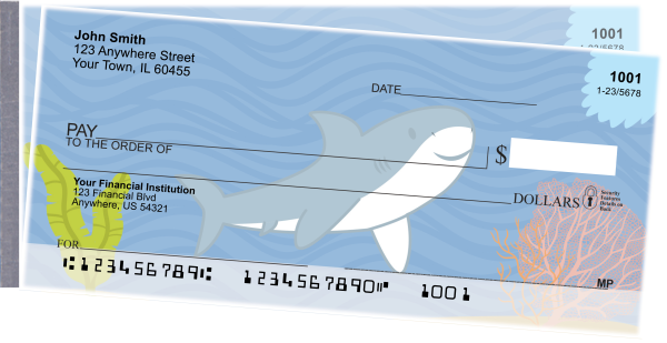 Happy Shark Side Tear Checks