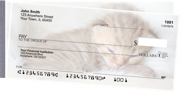 Sleepy Kittens Side Tear Checks
