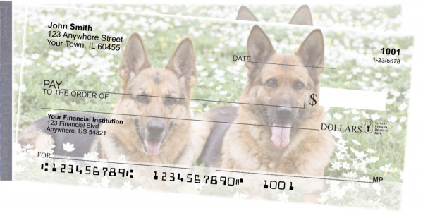 German Shepherd Side Tear Checks