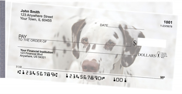 Dalmatians Side Tear Checks