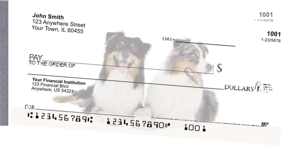 Australian Shepherd Side Tear Checks