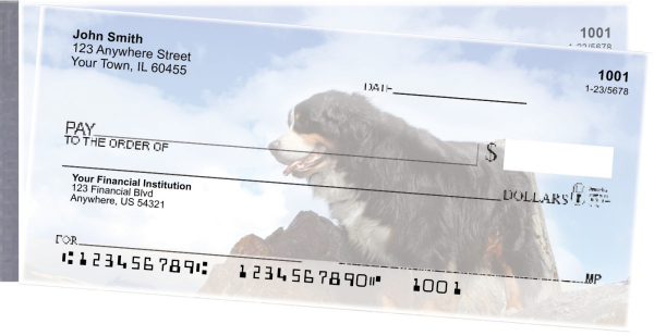 Bernese Mountain Dog Side Tear Checks