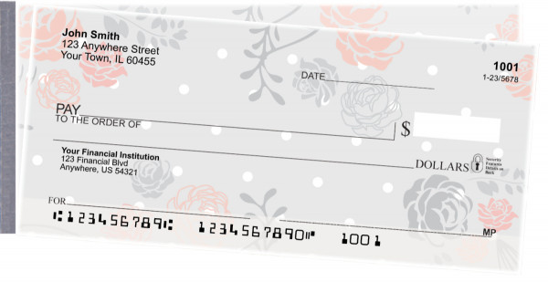 Floral Patterns Side Tear Checks