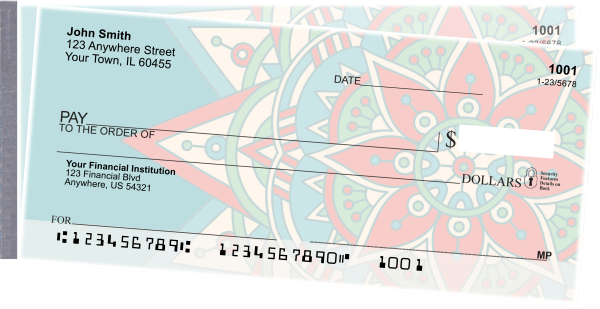Mandala Side Tear Checks