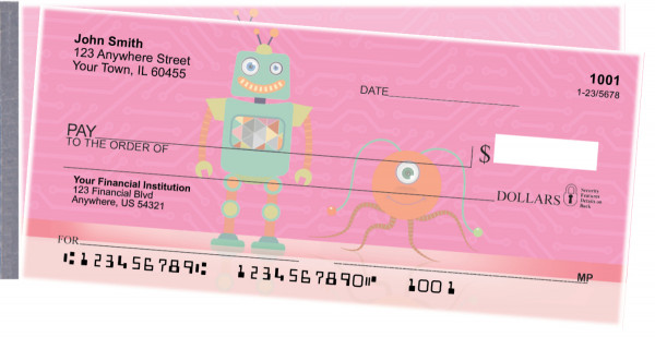 Robot Friends Side Tear Checks