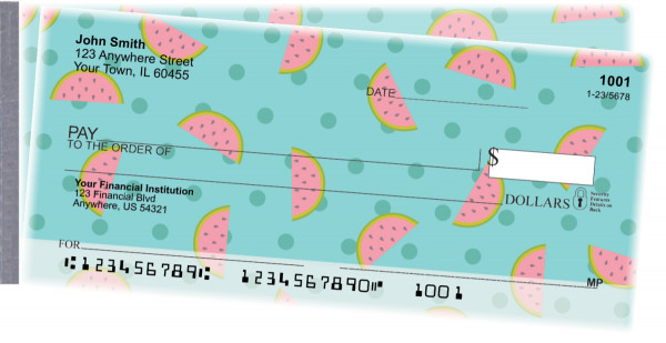 Fruity Patterns Side Tear Checks