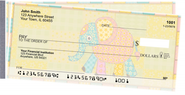 Patchwork Side Tear Checks