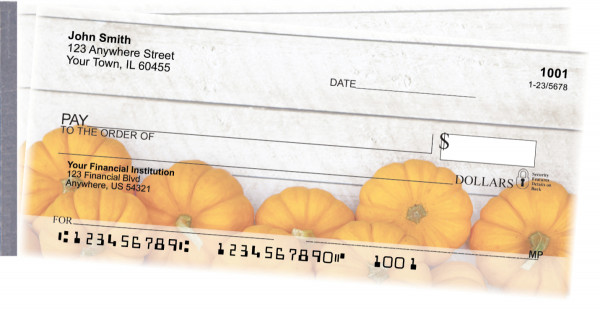 Grateful Pumpkin Side Tear Checks