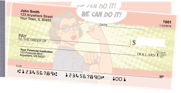 Girl Power Side Tear Checks
