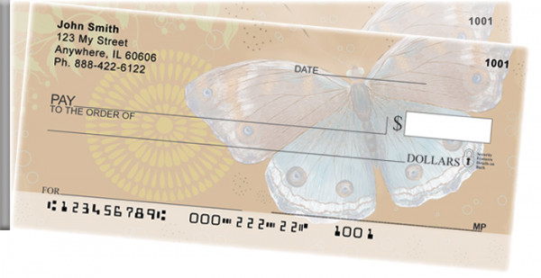 Beautiful Butterflies Side Tear Checks