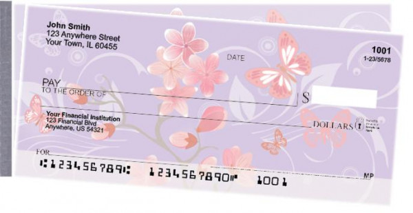 Cherry Blossoms Side Tear Checks