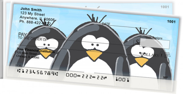 Jen Goode's Chilly Penguins Side Tear Checks