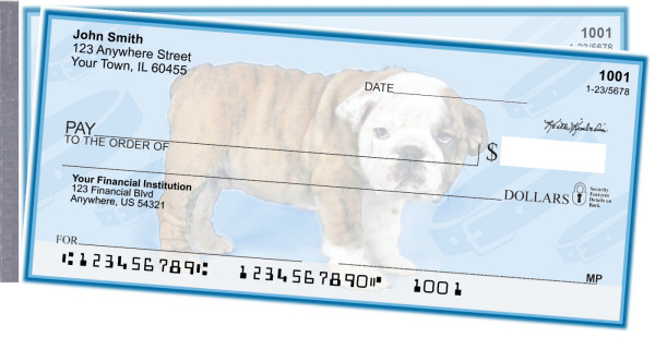 Bulldog Pups Keith Kimberlin Side Tear Checks