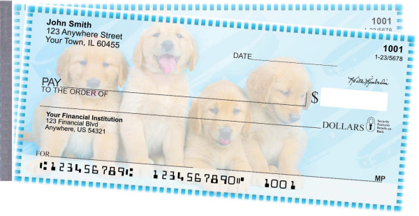 Golden Retriever Pups Keith Kimberlin Side Tear Checks