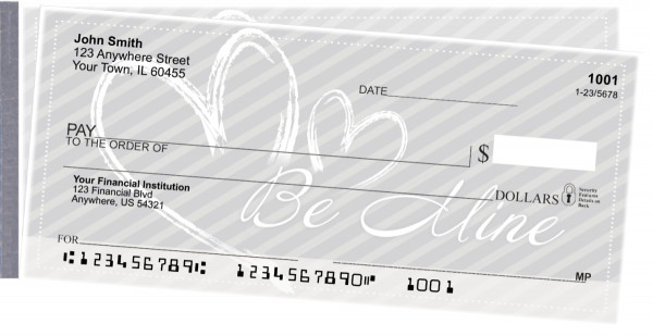 Forever Yours Side Tear Personal Checks
