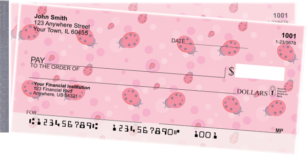 Ladybugs on Parade Side Tear Checks