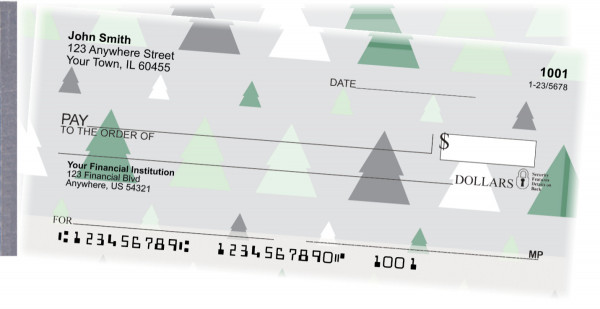 Peaceful Pines Side Tear Checks