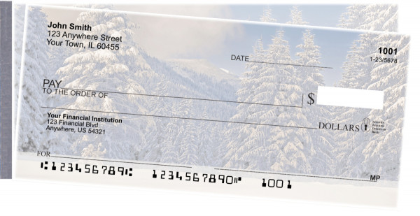 Snowy Woodland Side Tear Checks
