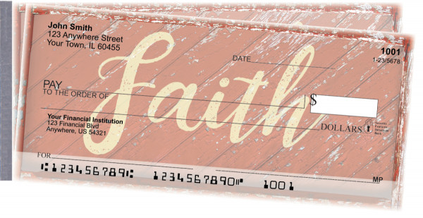 Rustic Blessings Side Tear Checks