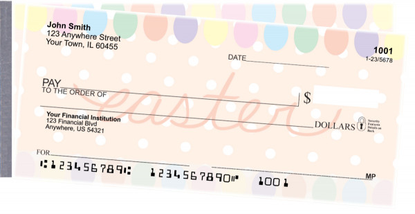 Easter Ideals Side Tear Checks