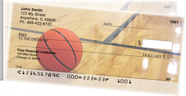 Basketball Side Tear Personal Checks