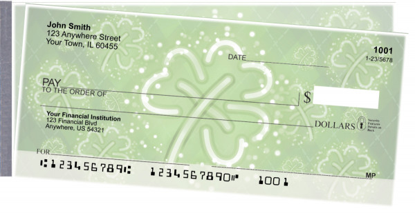 St. Patrick's Day Side Tear Checks