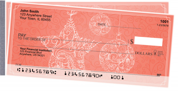 Vintage Christmas Side Tear Checks