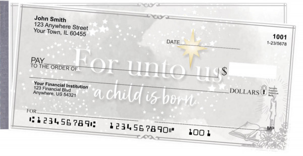 Christ-mas Side Tear Checks