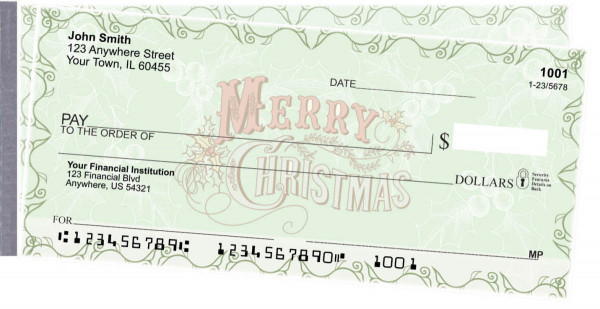 Christmas is Calling Side Tear Checks