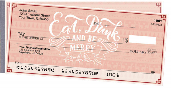 Be Merry Side Tear Checks