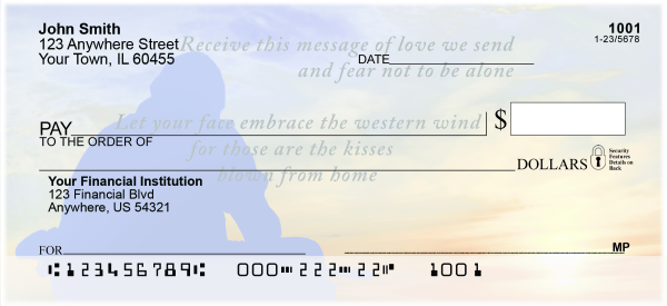 Our Soldiers Personal Checks by Sweet Intentions
