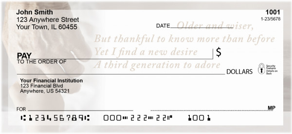 Grandparents Personal Checks by Sweet Intentions