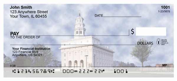 Nauvoo Temple Personal Checks