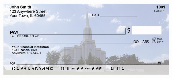 St. Louis Temple Personal Checks