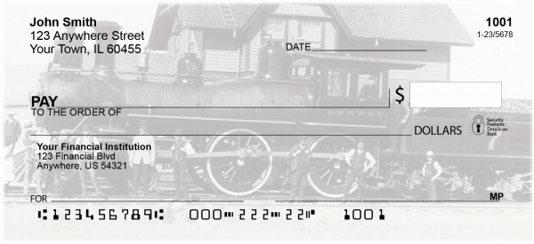 Old Time Trains Personal Checks