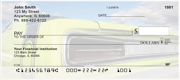 Classic Rides Personal Checks