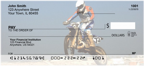 Motocross Cycles Personal Checks