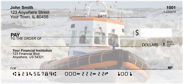 Coast Guard During Storm Personal Checks