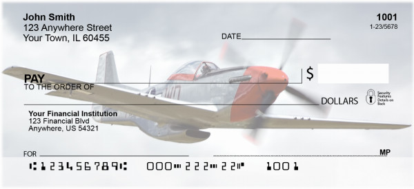 Vintage Warbirds Personal Checks