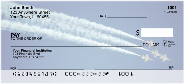 Stunt Planes In Action Air Force Checks