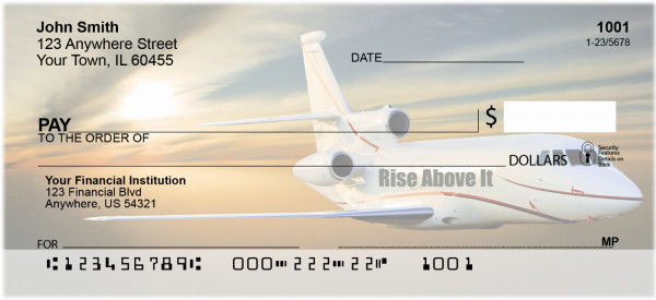 Rise Above It Personal Checks