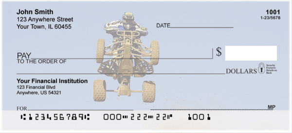ATV Racing Personal Checks